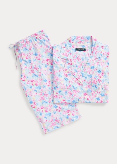 Ralph Lauren Cotton Bermuda Pyjamas Dame Danmark (RWZFP3958)